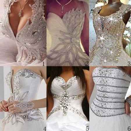 bustiers tout en brillance