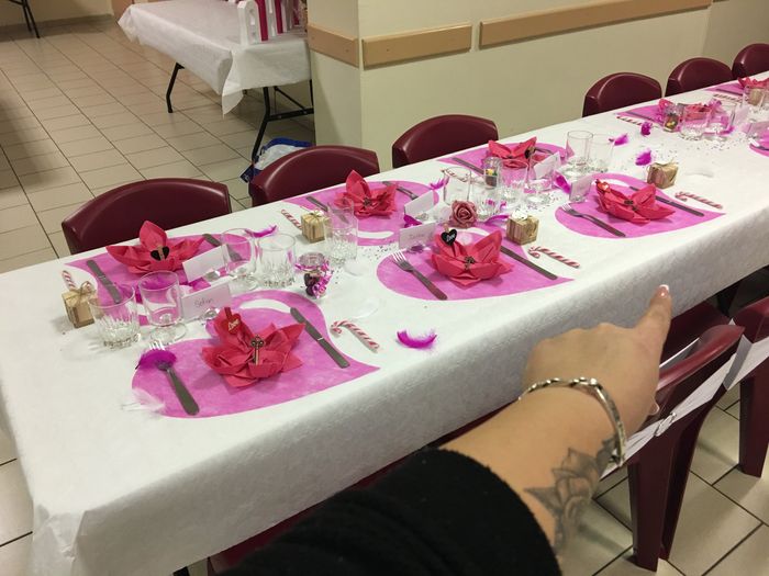 Sayez ! C’est le Jour j ! Décoration de la salle faite :) . - 5