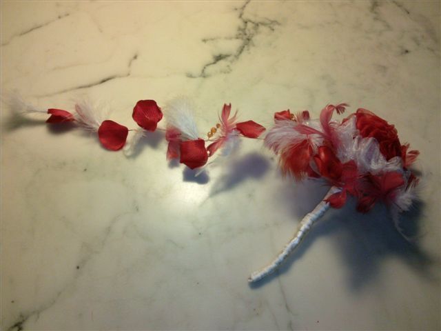 bouquet fausse fleur