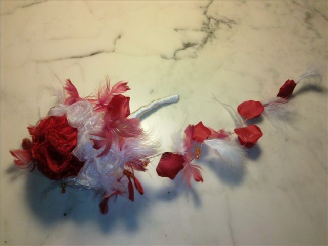 bouquet fausse fleur
