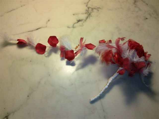 bouquet fausse fleur