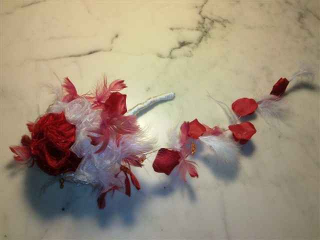 bouquet fausse fleur