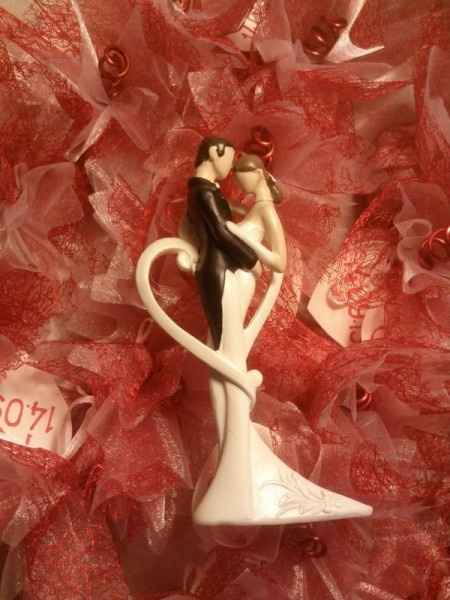 figurine gateau de face
