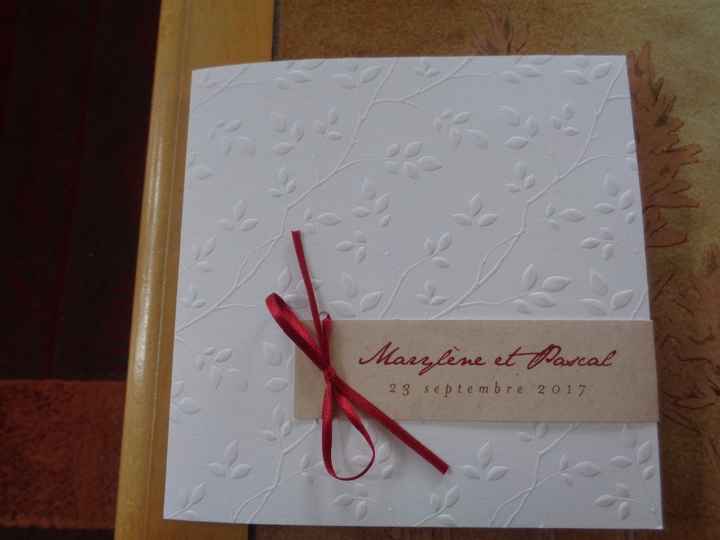 Noeud ruban faire-part