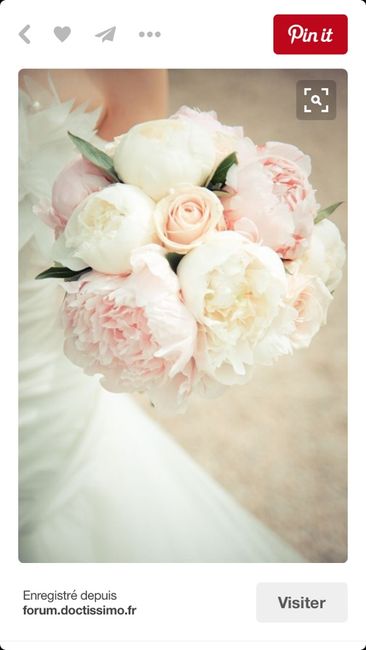 Des idées de bouquet dans les tons rose poudré et blanc ?  - 2
