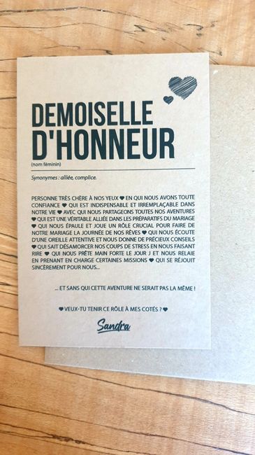 Demandes Témoins & dh - 3
