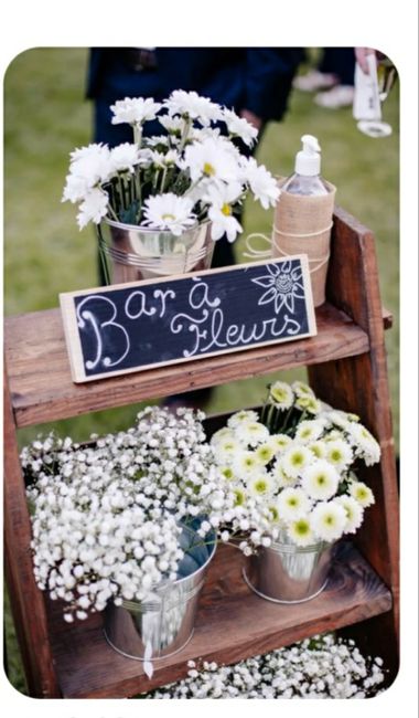 Des fleurs pour les invités 1