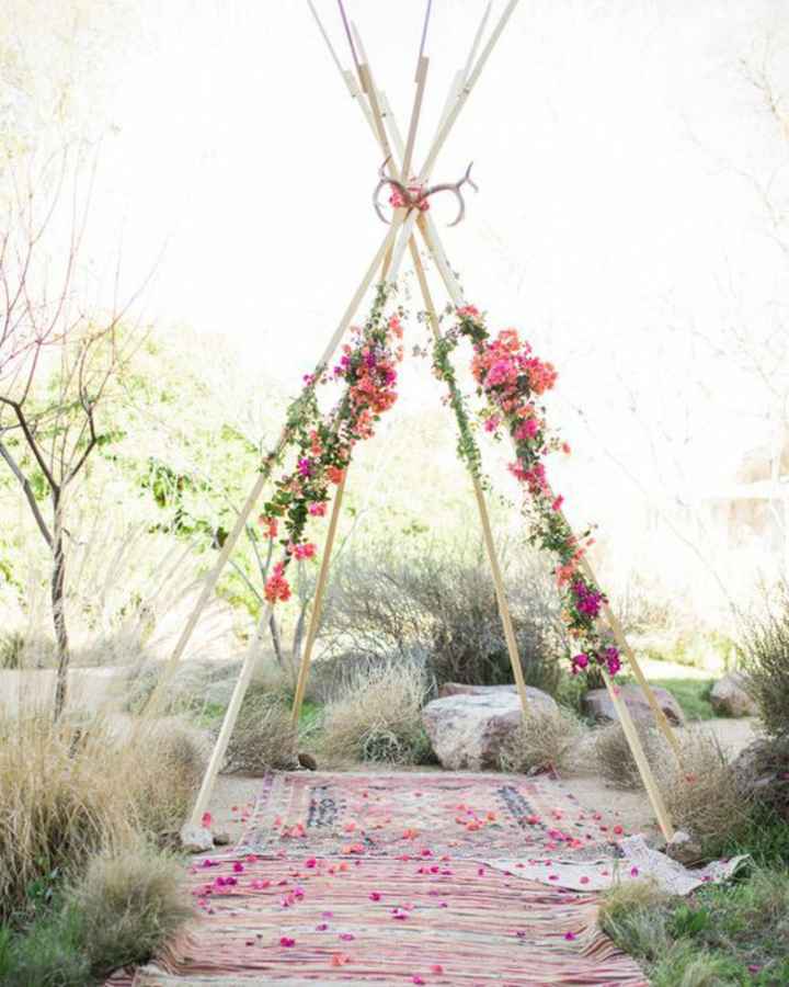 M-7 😱💗 - Mariage Thème Hippie Boheme Coloré - 11