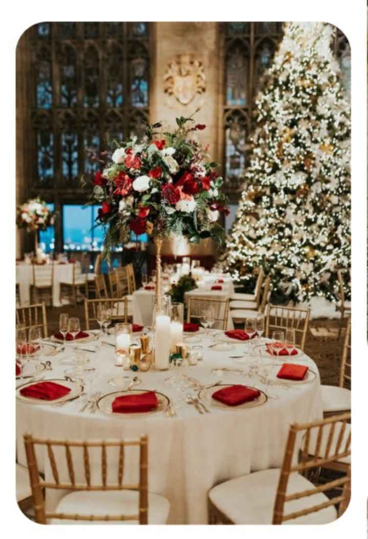 Décoration mariage thème de Noël - 4