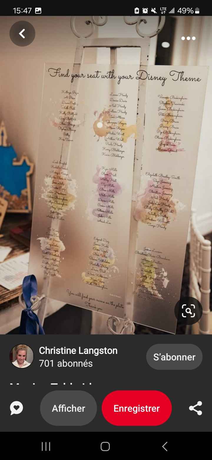 Plan de Table Partie 1-  & autres avancées 😁 - 2