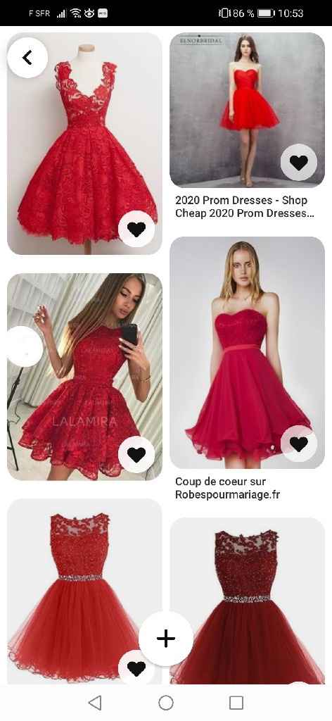 Recherche robes demoiselles d'honneur - 1