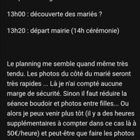 Organisation photos matin du mariage - 2