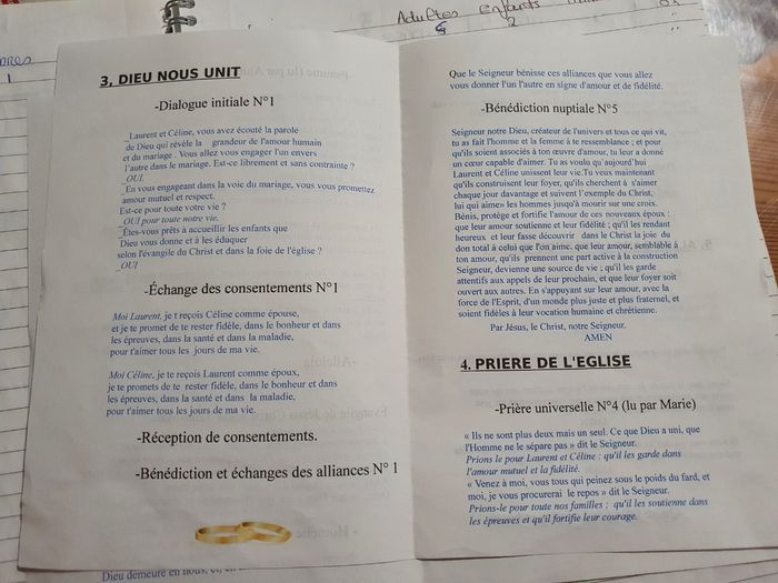 Livret de messe - 3