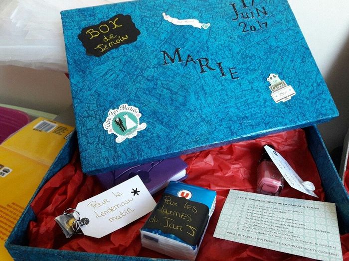 Mes box de temoins - 2