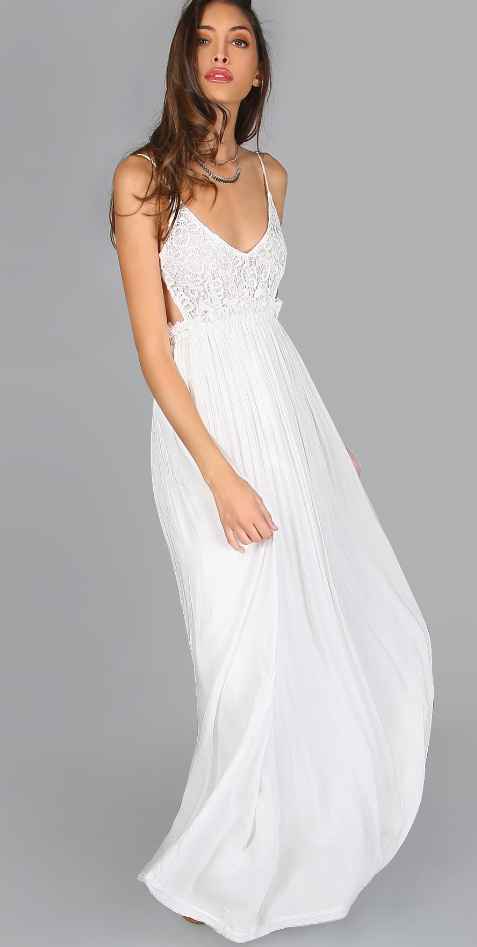 Autre vue de face de la robe