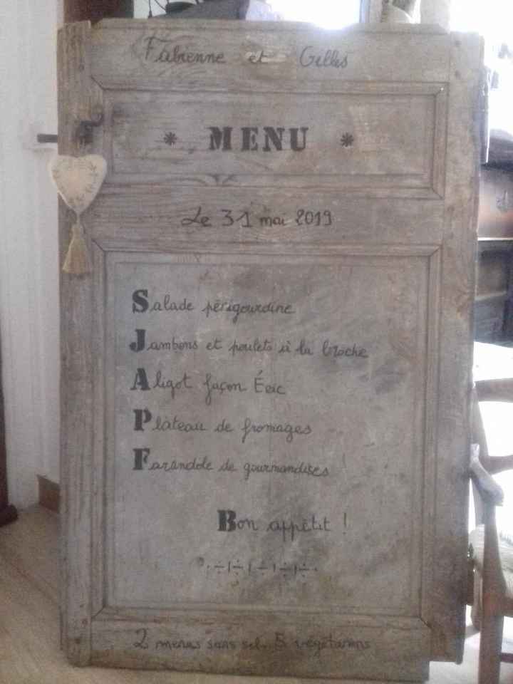 Vue de la porte complète (mais floue)