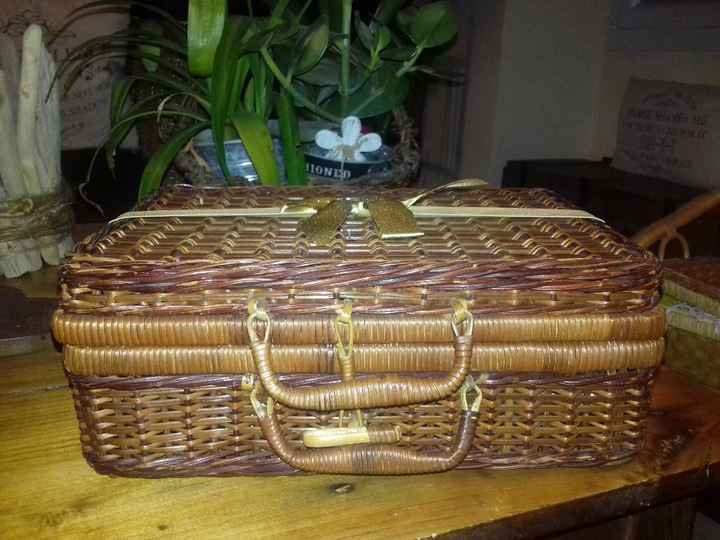 Valisette en osier