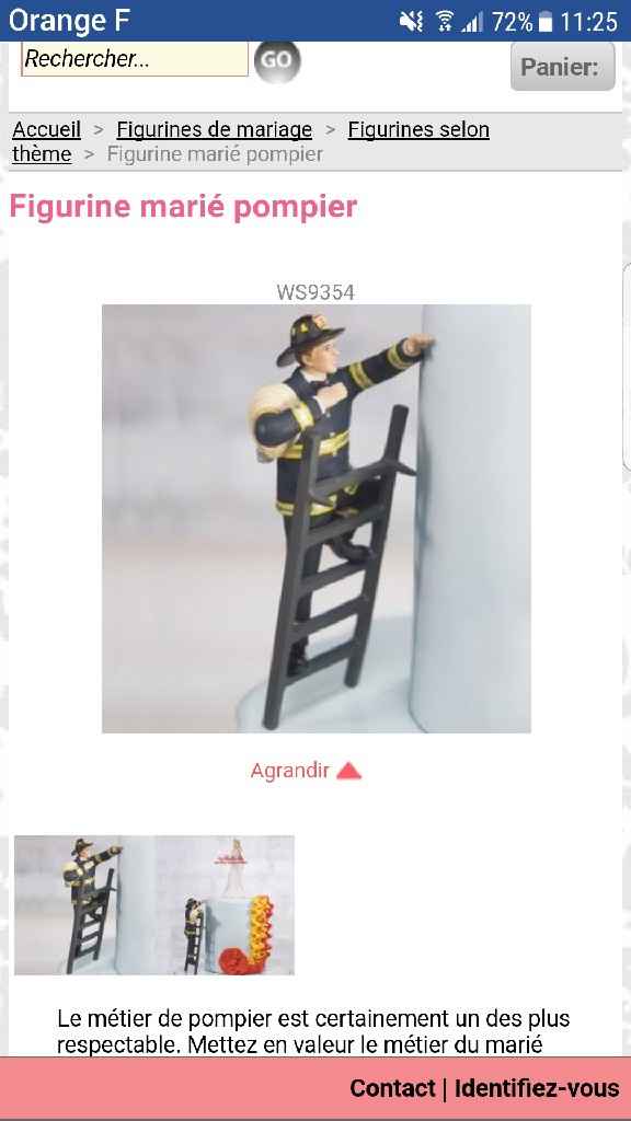 Figurine piece montee. - 1