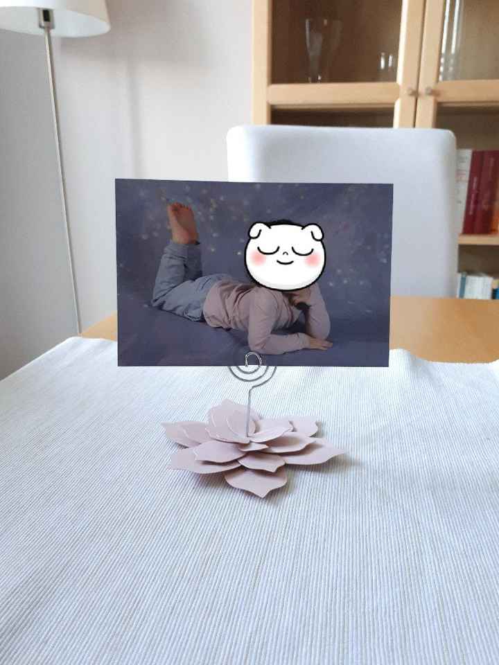  diy (simple) porte numéro de table - 1