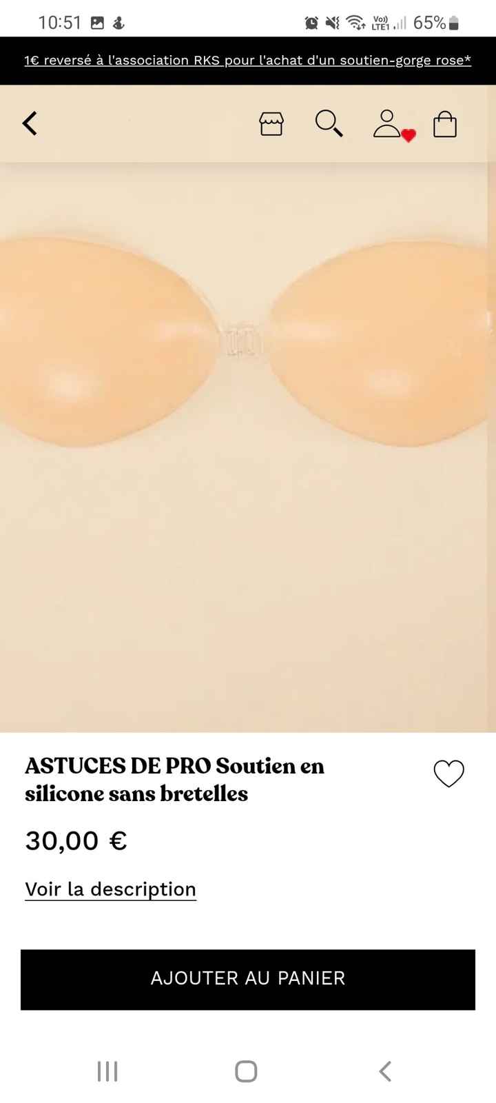 Choix de maintien poitrine robe transparente au dos - 3