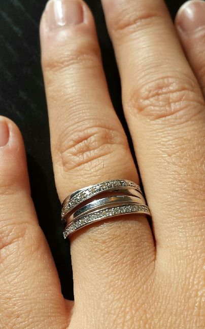 Ça fait pas mariage / bague de fiançailles... - 1