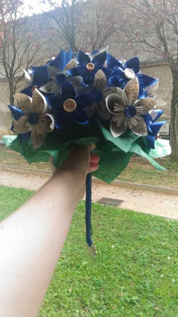  Bouquet origami. - 2