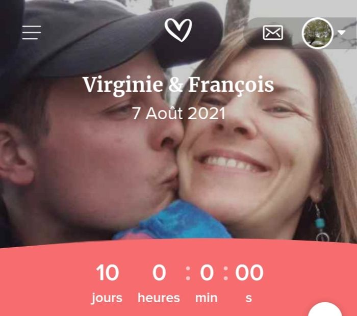 Ton mariage approche ? Le compte à rebours est lancé ! ⌚ - 1