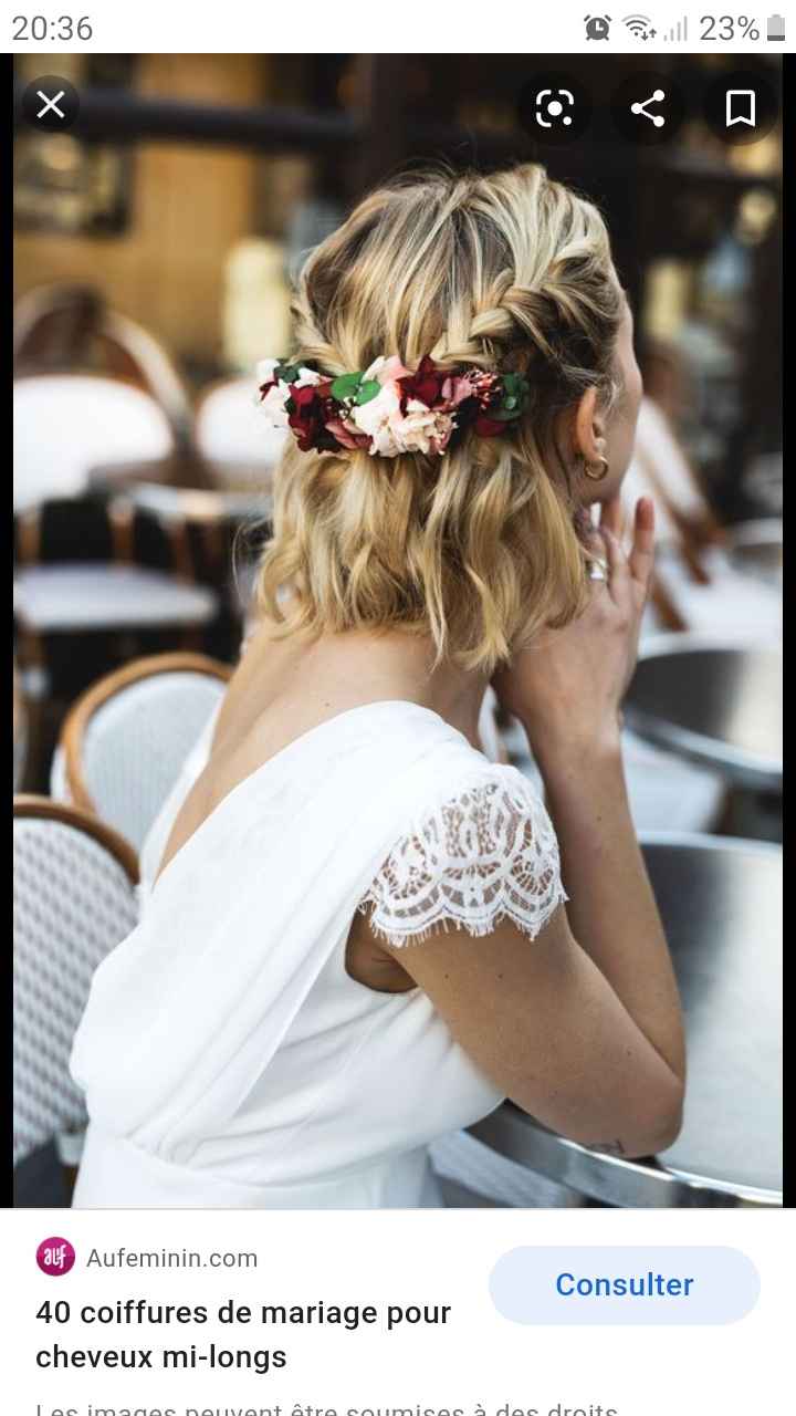 Fleurs dispersées ou couronne de fleurs cheveux ? - 1