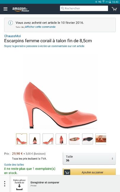 Chaussure amazon vos avis - 1