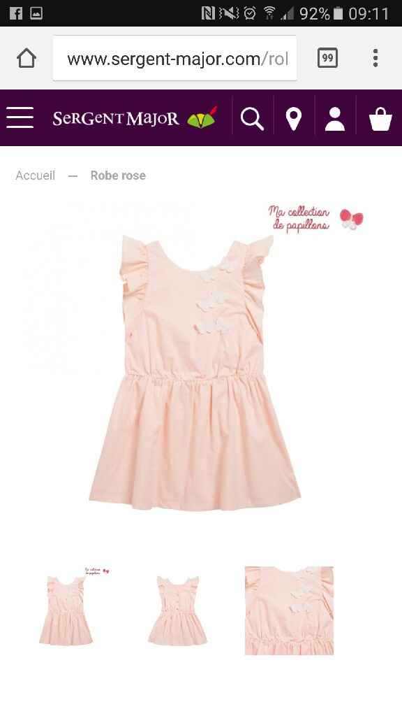 Robe petite fille d'honneur!!!! - 1