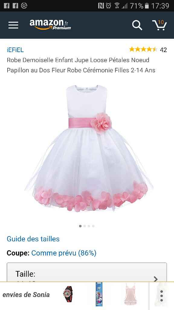 Robe petite fille d'honneur!!!! - 2