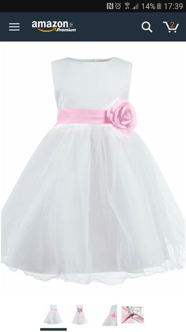 Robe petite fille d'honneur!!!! - 1