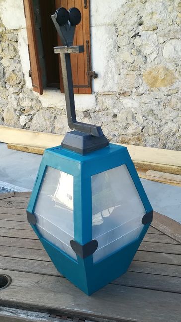 Diy urne télécabine 😊 2