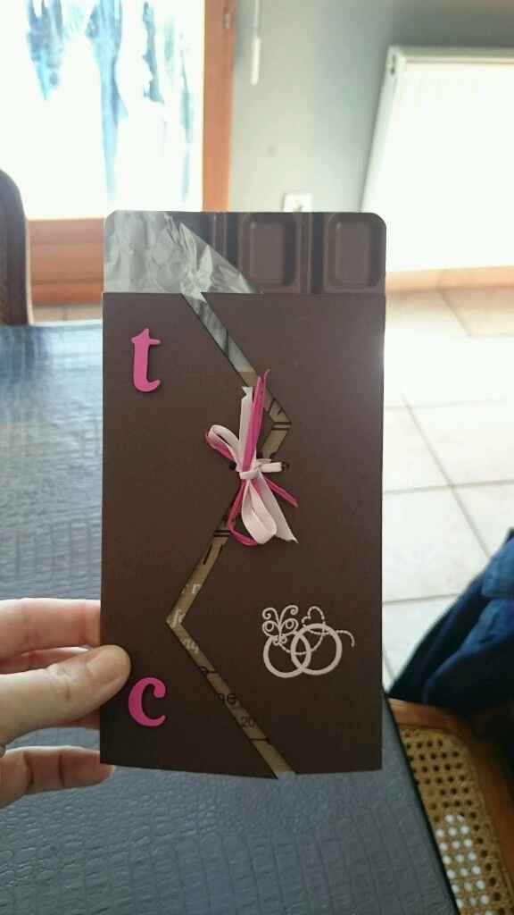 Faire-part gourmand - 1