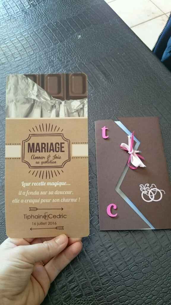 Faire-part gourmand - 2