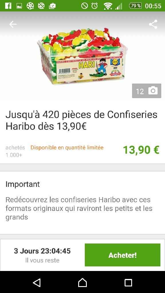 Vente haribo - 1