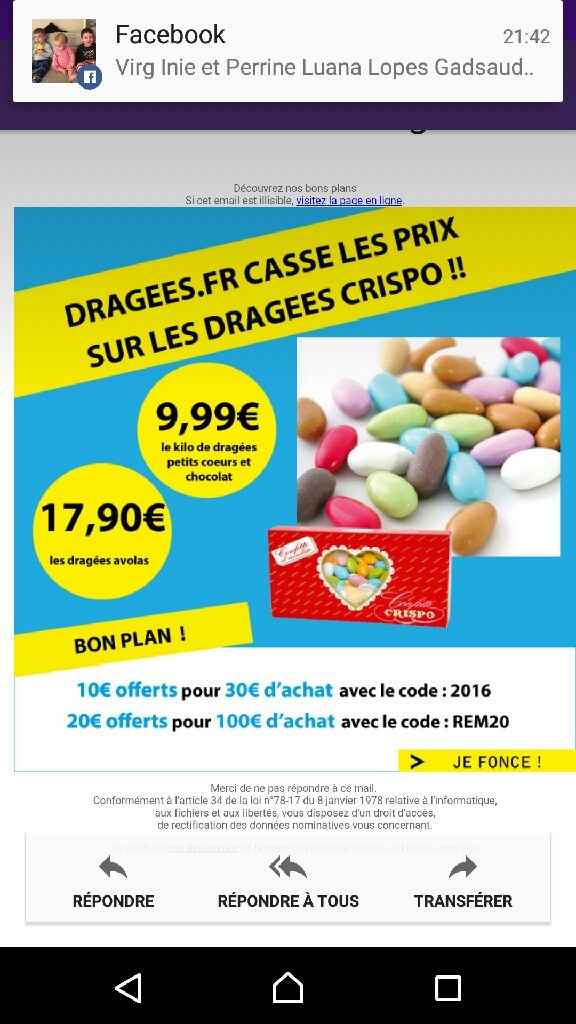 Promo dragée - 1