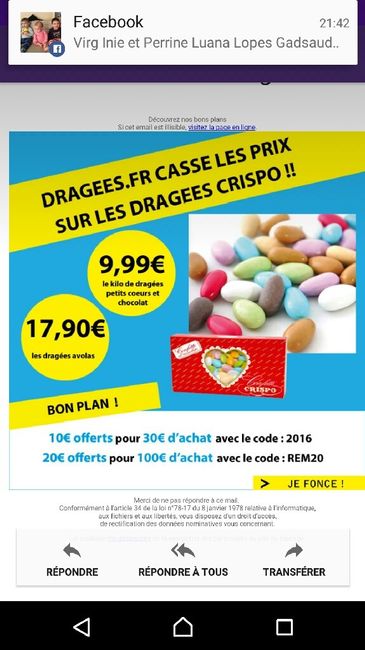 Promo dragée - 1
