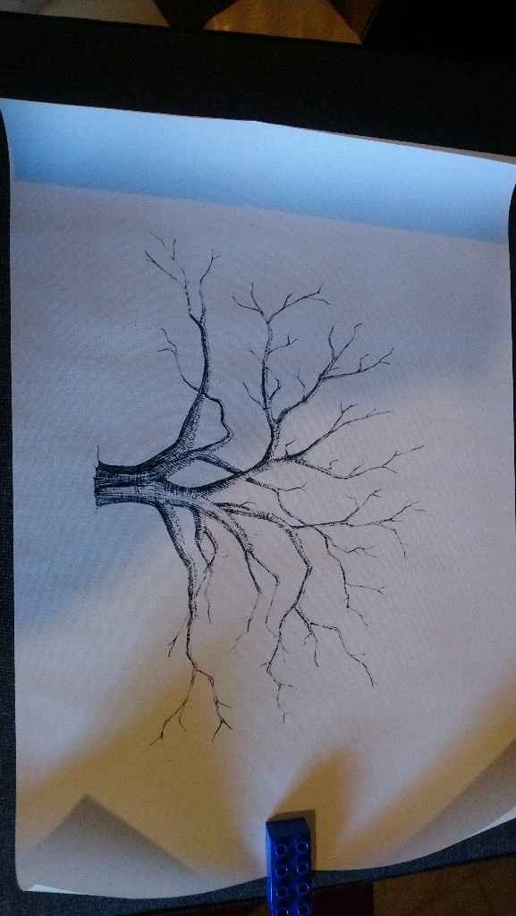 Ma toile a empreinte - 1