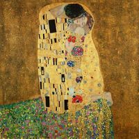Le baiser - Gustav Kilmt