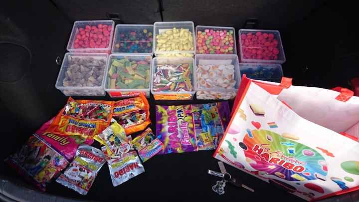 Les bonbons du Candy bar