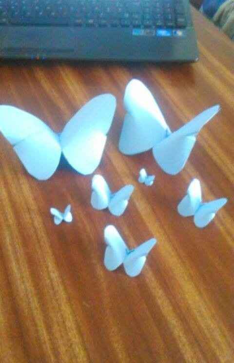 Papillons pour les tables