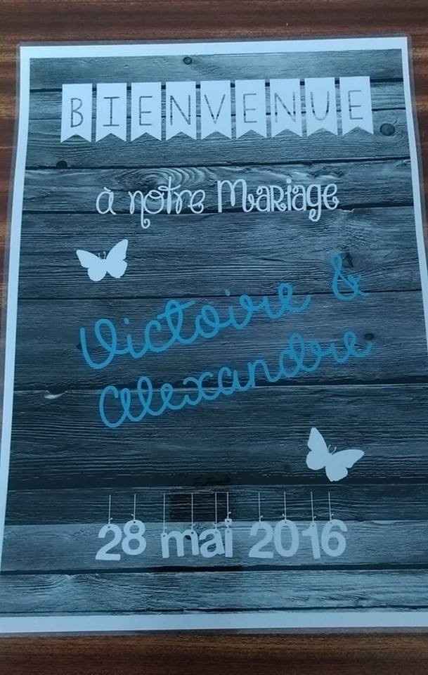 Notre affiche de bienvenue