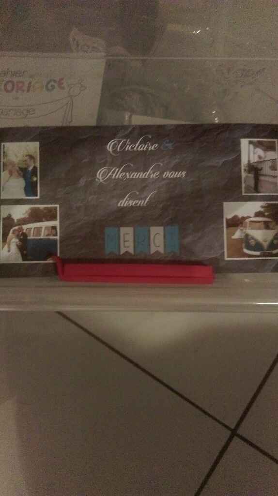 Les cartes de remerciements - 1