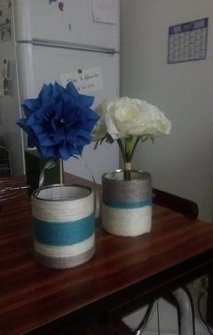 Mes petits pots avec les décos