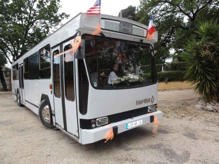 Notre voiture. Elle prend un peu de place