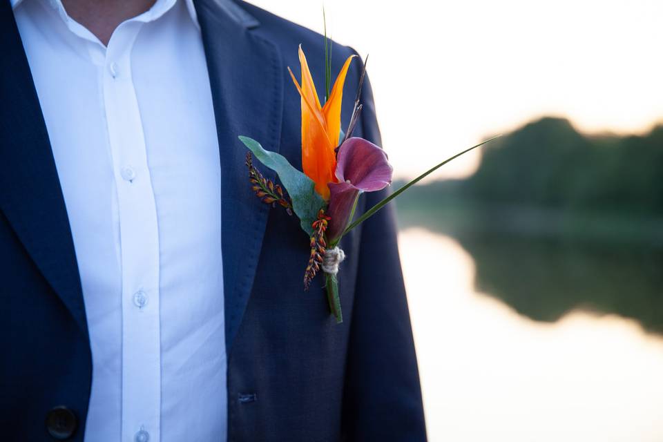 Détail boutonnière