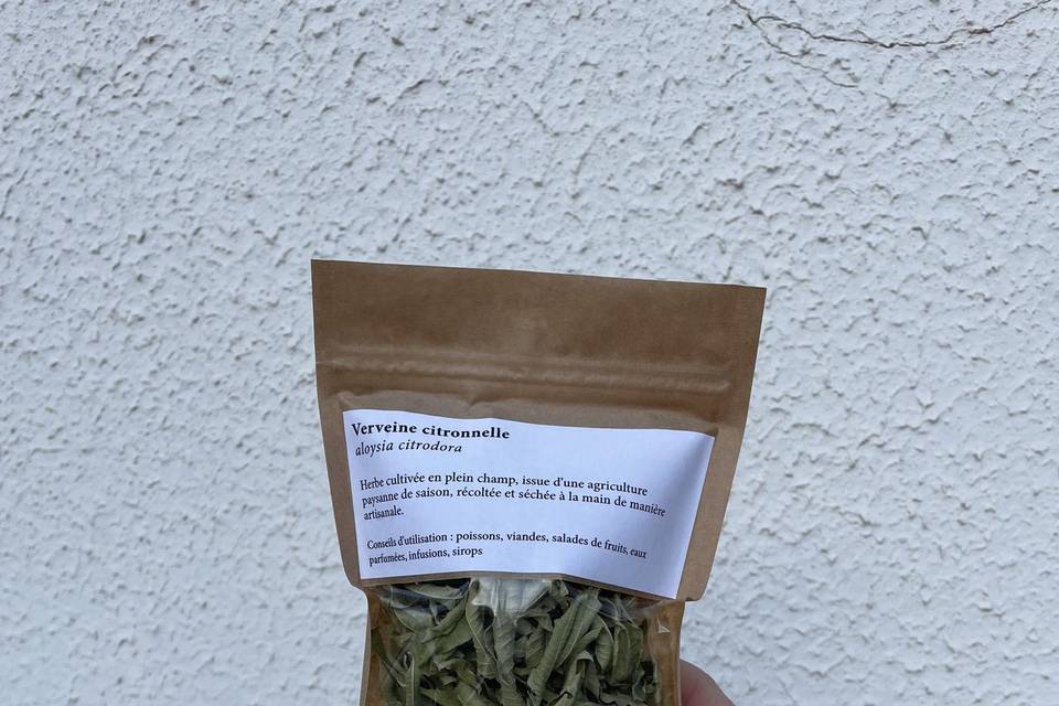 Sachet de tisane à offrir