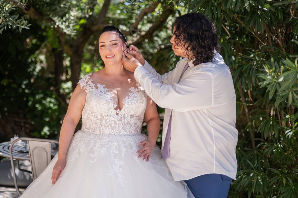 Photos de mariage drôme couple