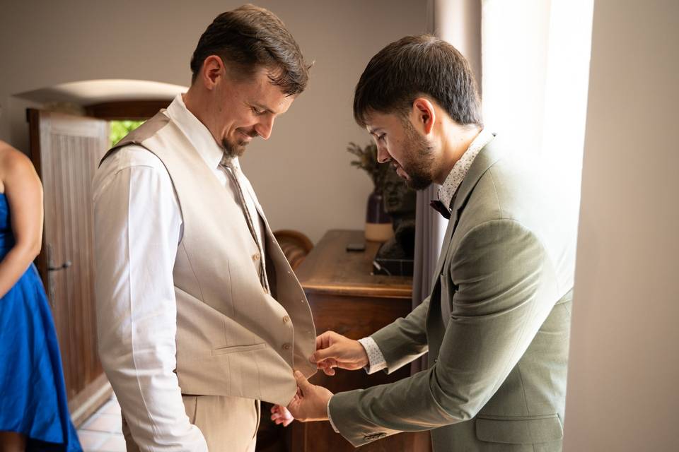 Photos de mariage drôme couple